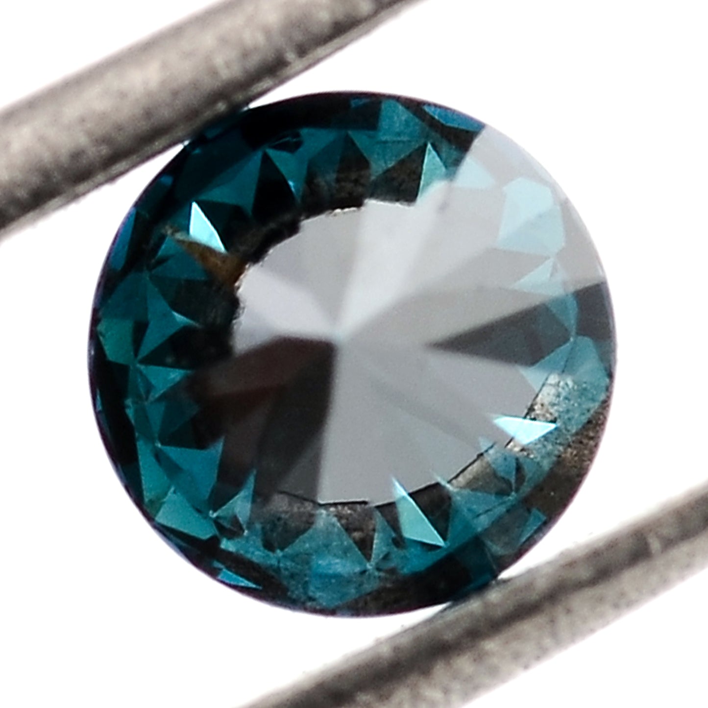 0.72 Blue Diamond Round Loose Gemstone