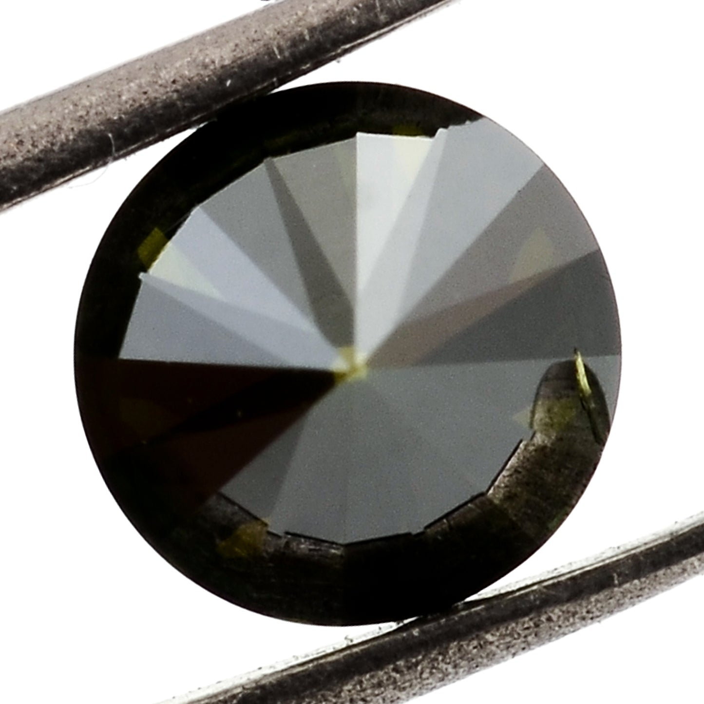 0.28 Green Diamond Round Loose Gemstone