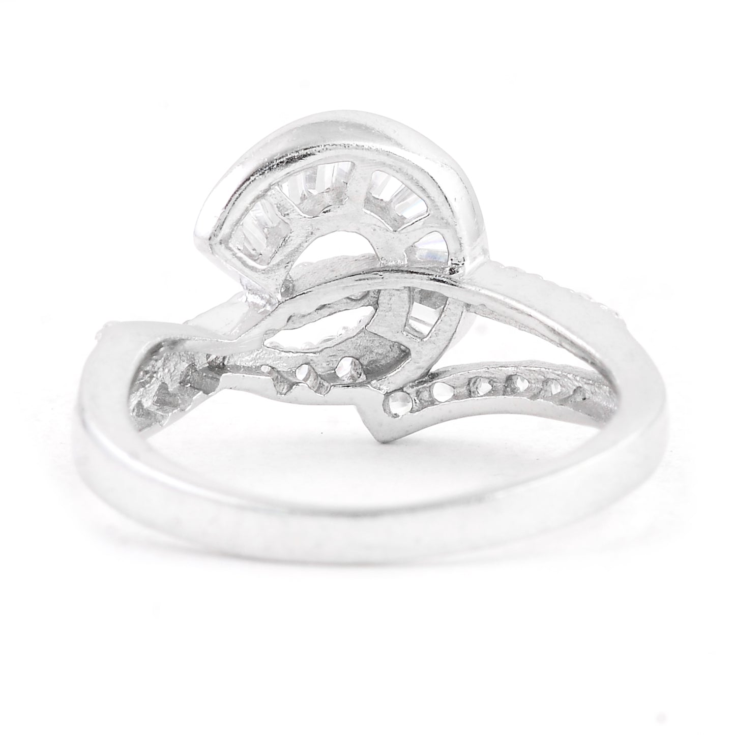 3.55 Ct Cubic Zirconia 925 Sterling Silver Ring