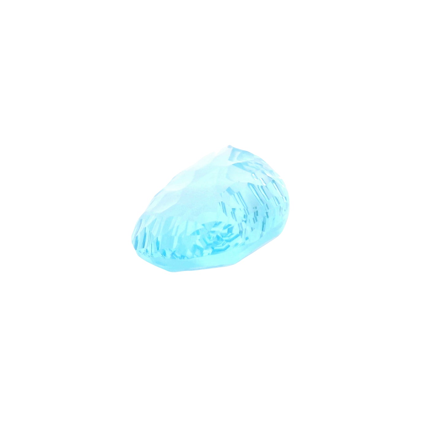 29.05 Blue Topaz Pear Gemstone
