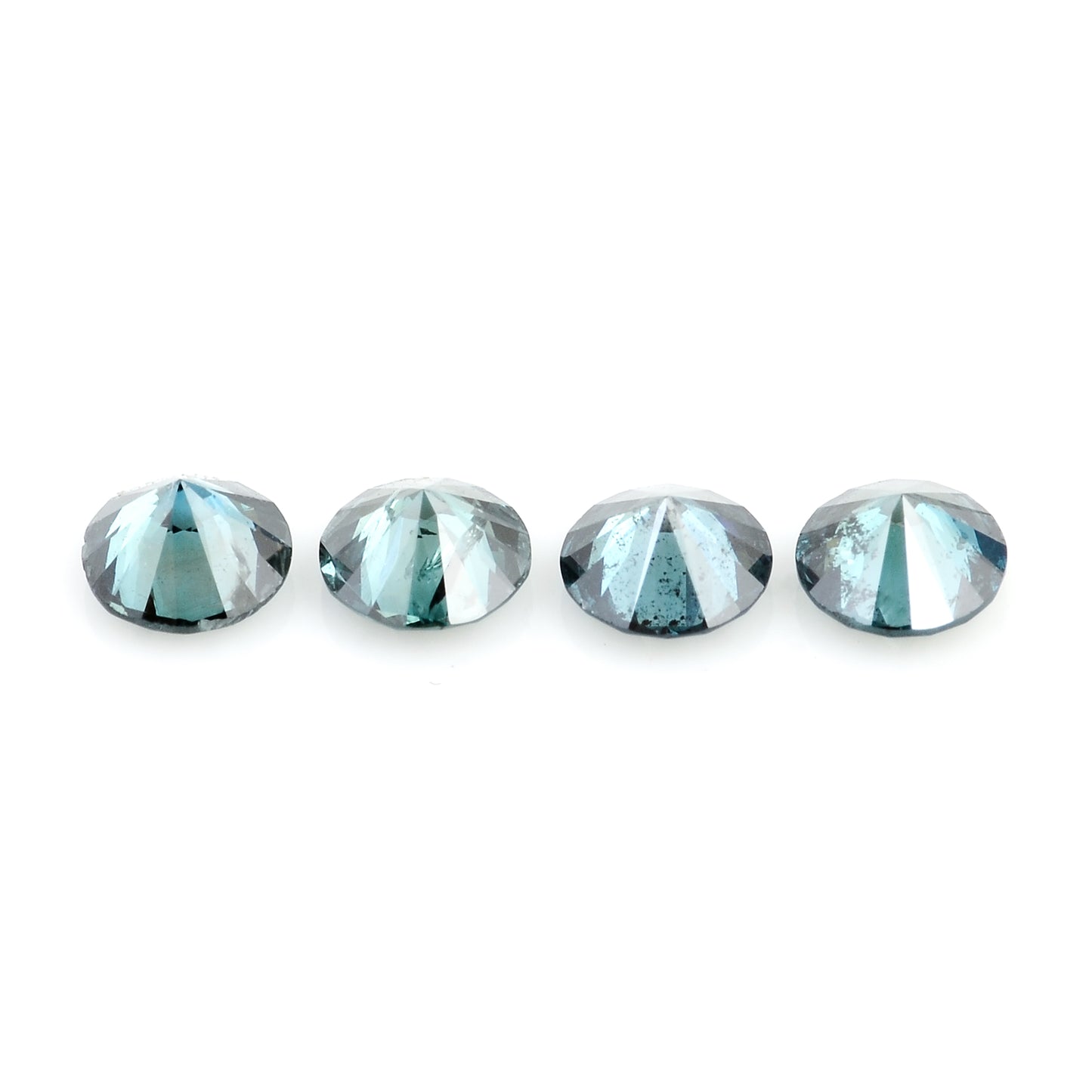 0.52 Blue Diamond Round Loose Gemstone