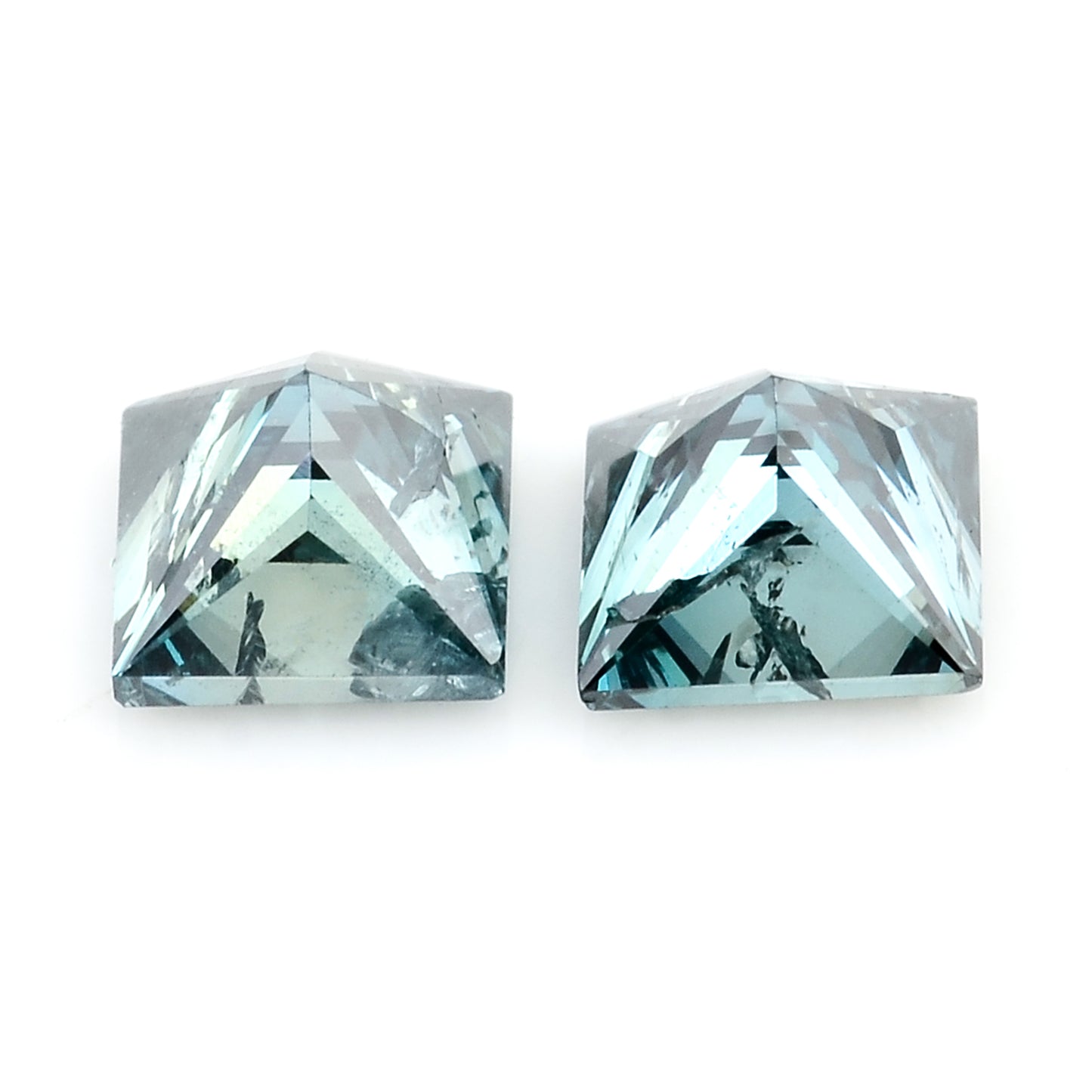 0.56 Blue Diamond Sqaure Loose Gemstone