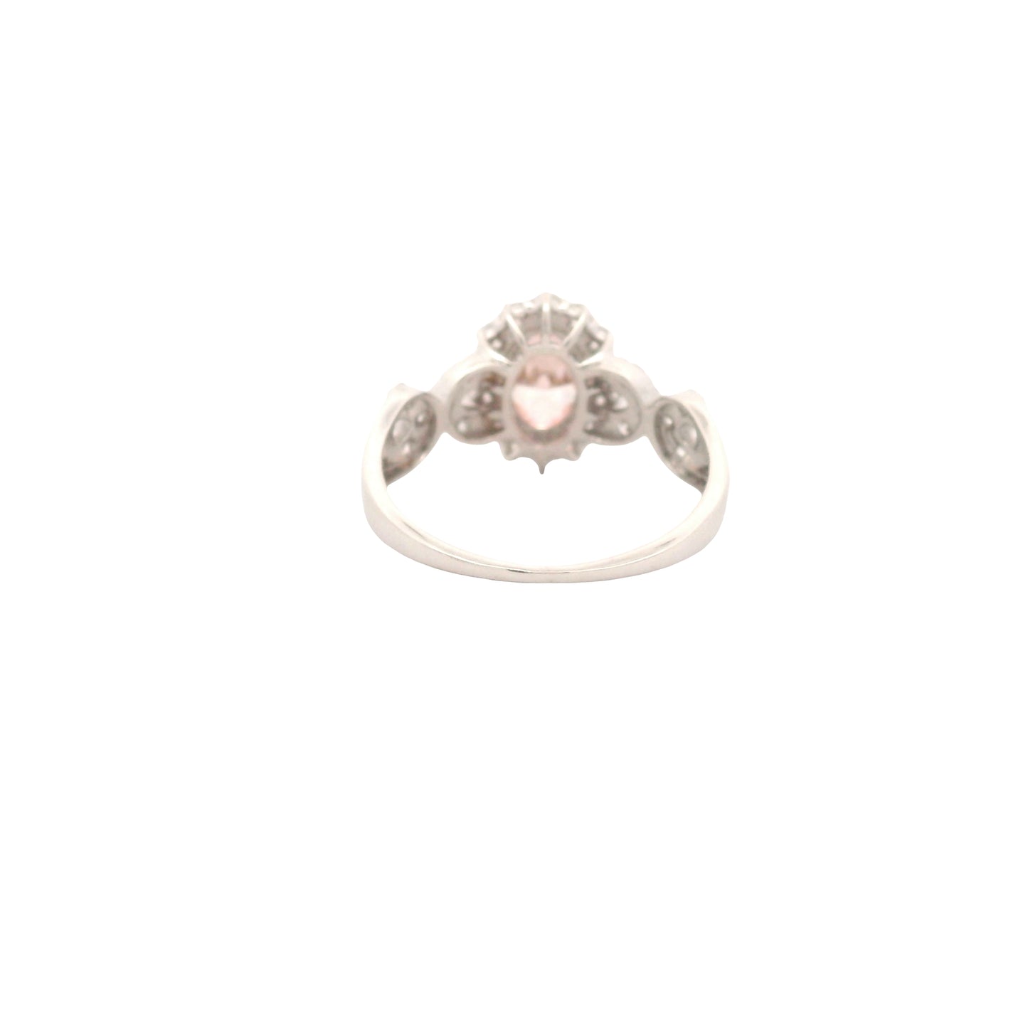 1.75 Carats Pink Lab Grown Diamond 14K Gold Ring
