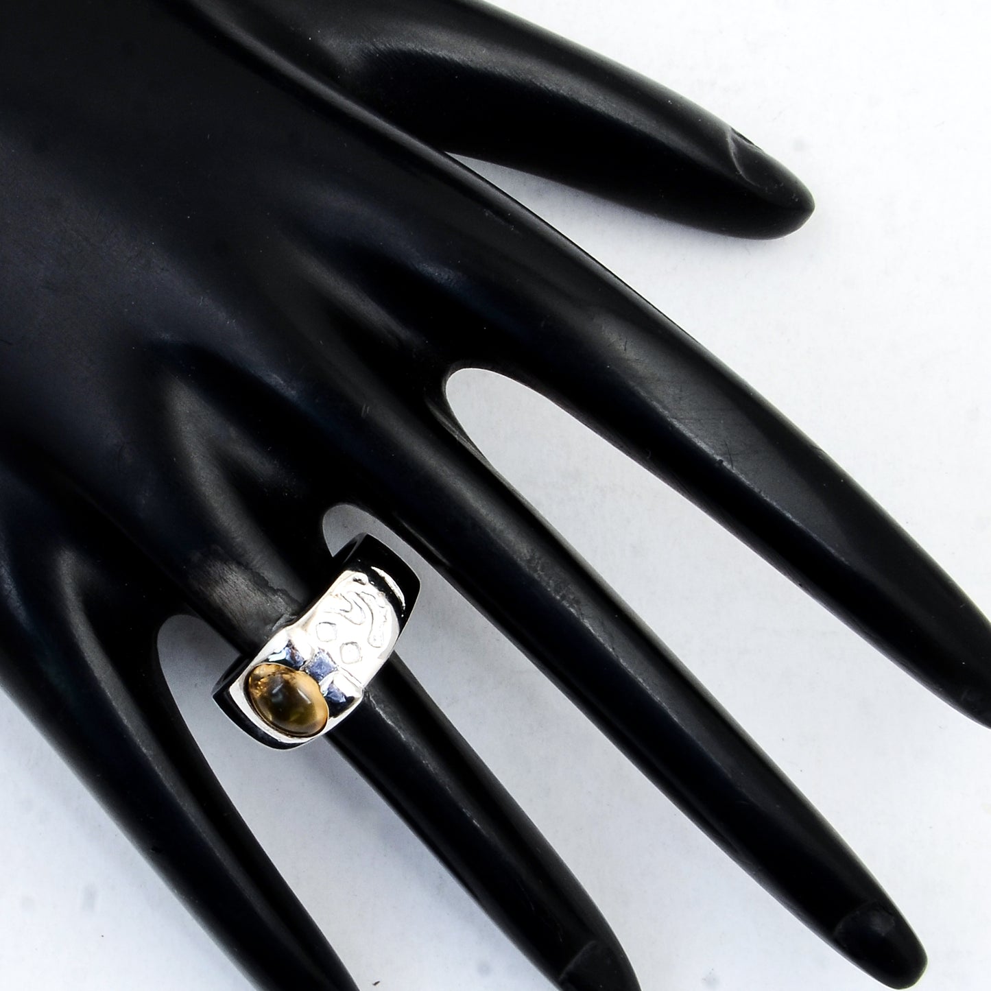 2.23 Ct Citrine 925 Sterling Silver Ring