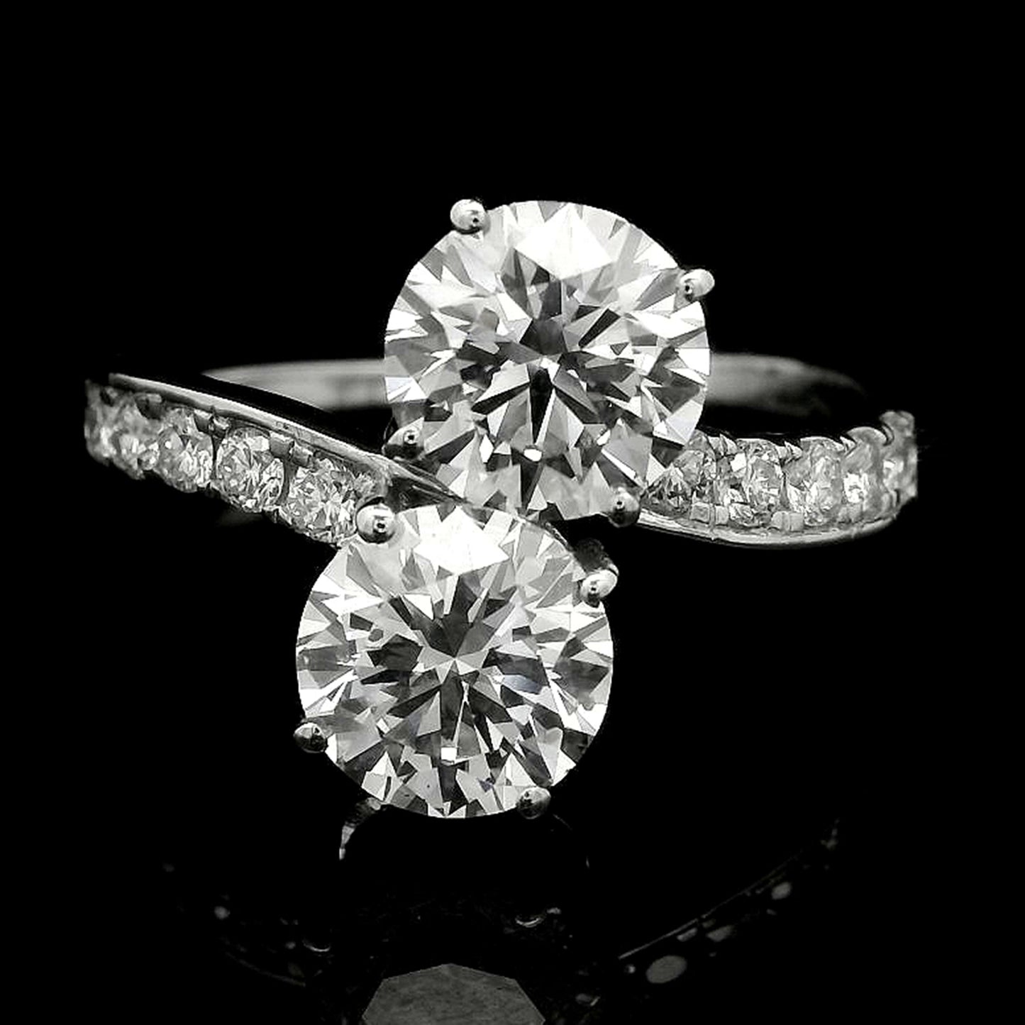 2.39 Carats Lab Grown Diamond 14K Gold Ring