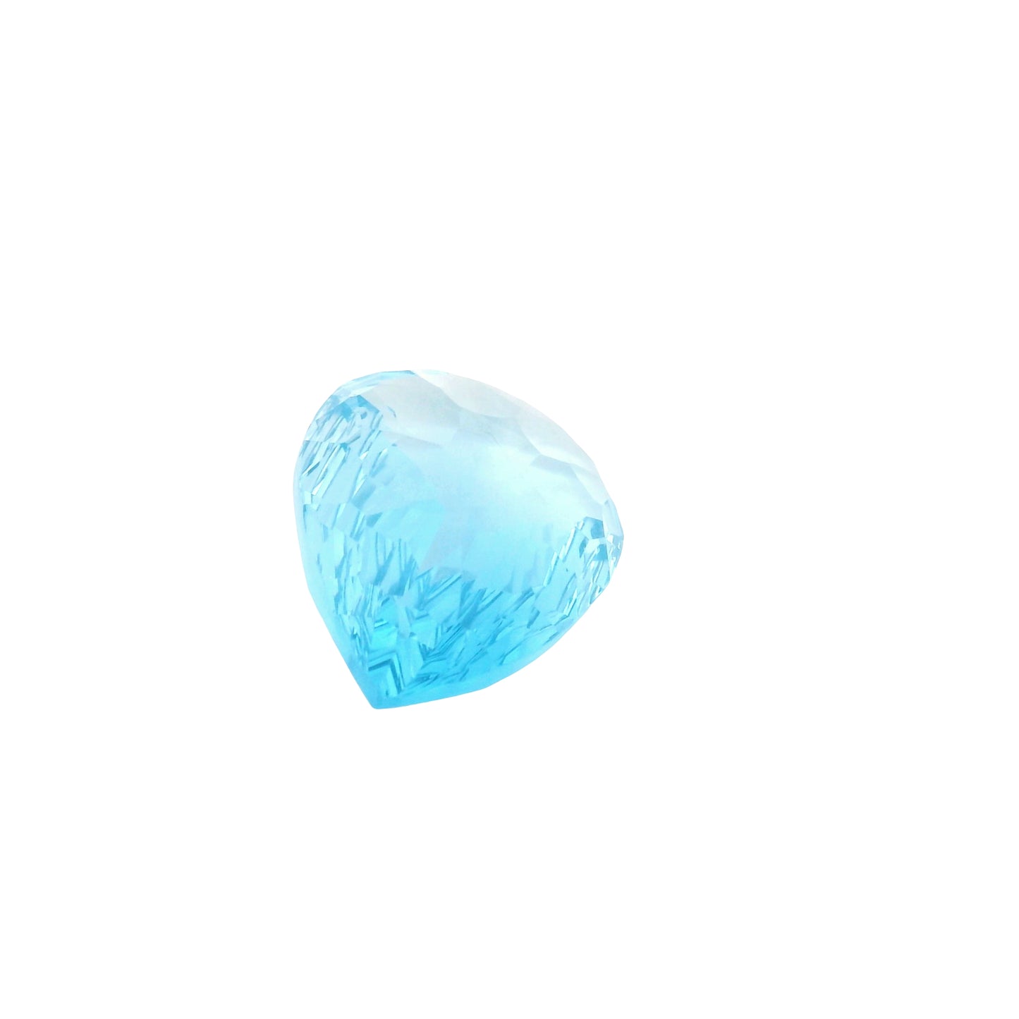 27.78 Blue Topaz Pear Gemstone