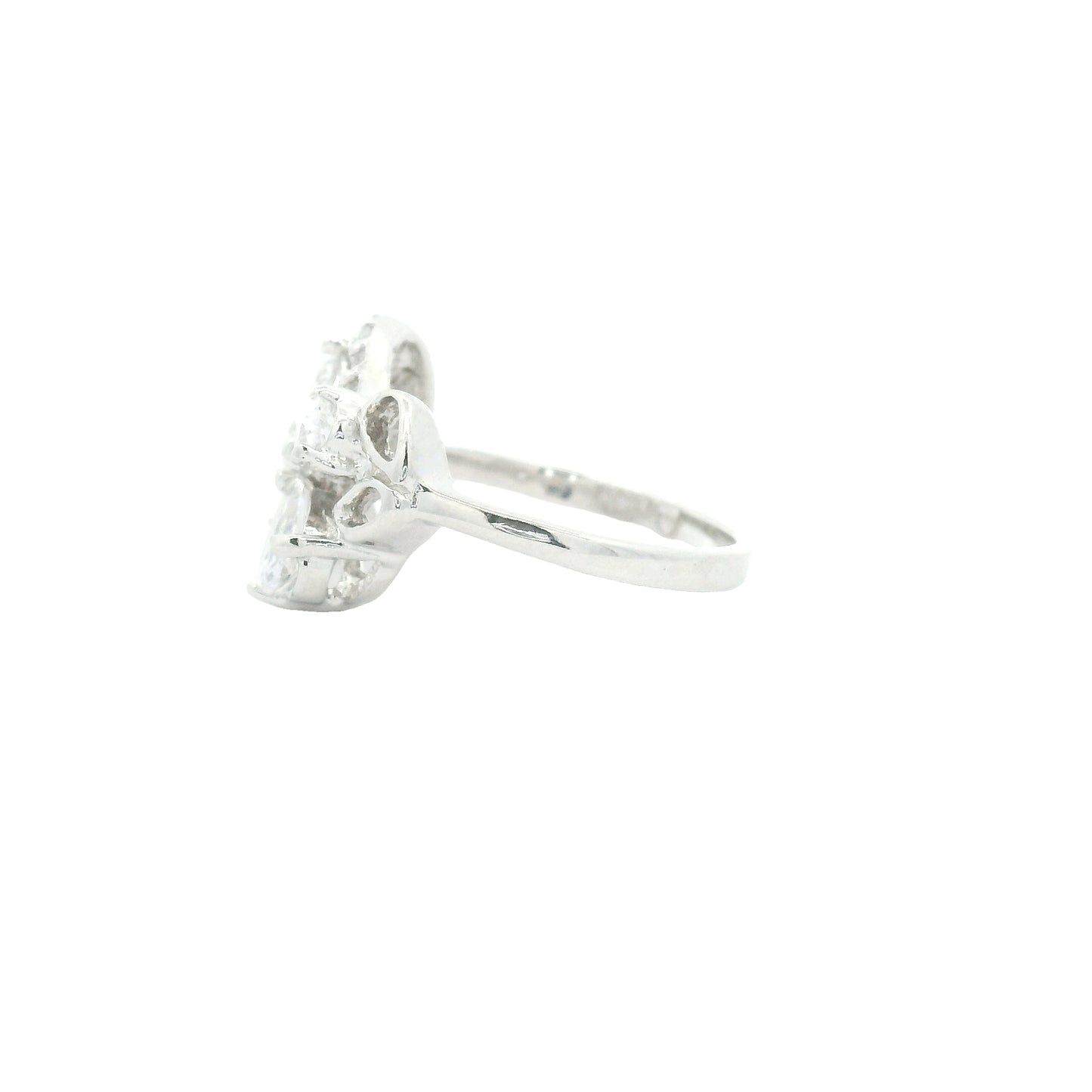 3.55 Ct Cubic Zirconia 925 Sterling Silver Ring