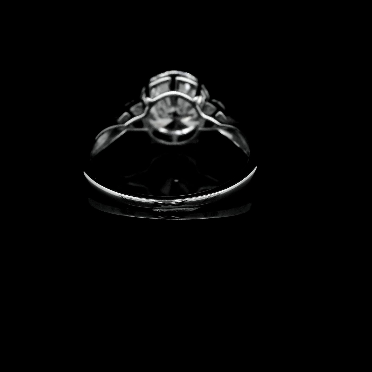 2.57 Ct Round Lab Grown Diamond 14K Gold Ring