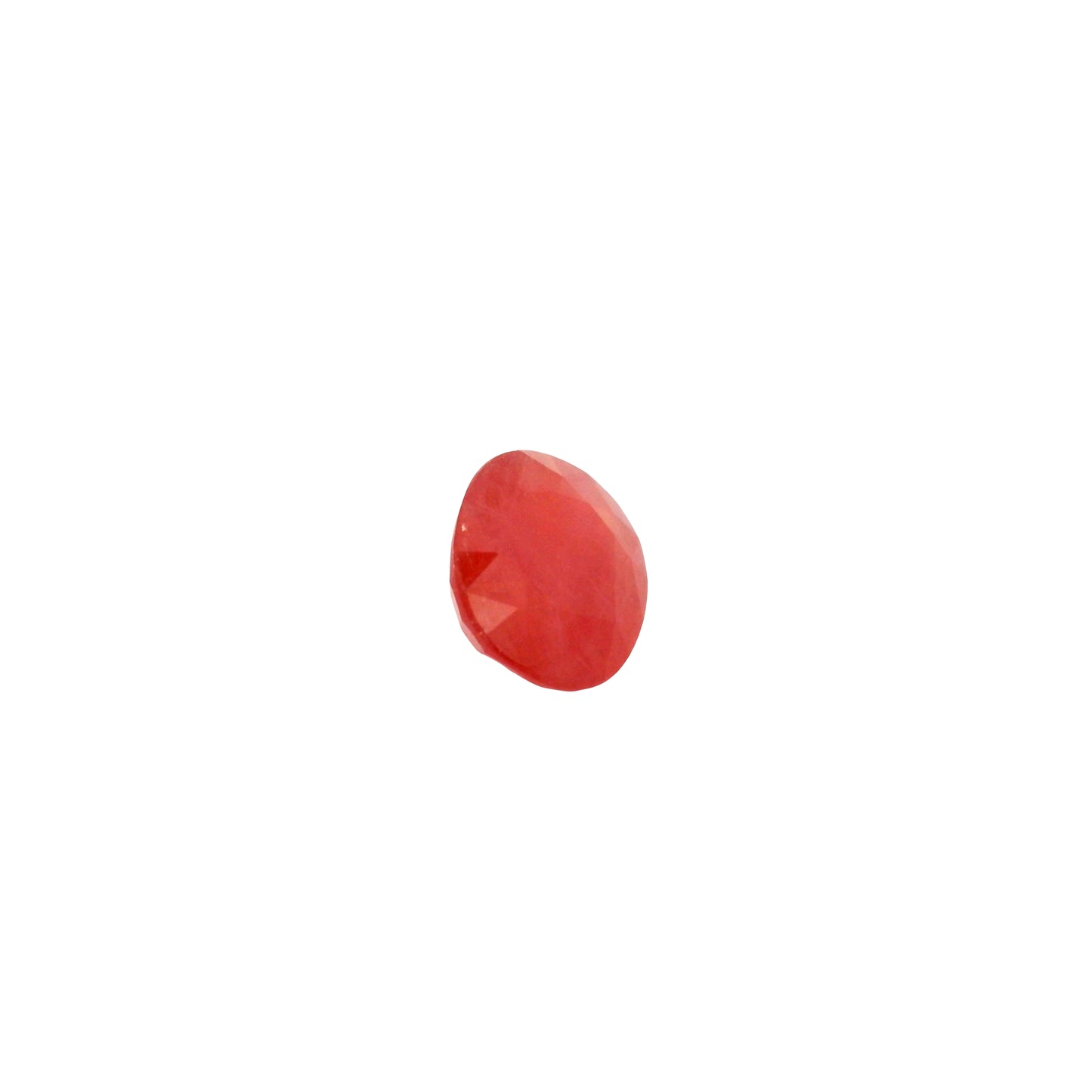 3.42 Orange Sapphire Oval Gemstone