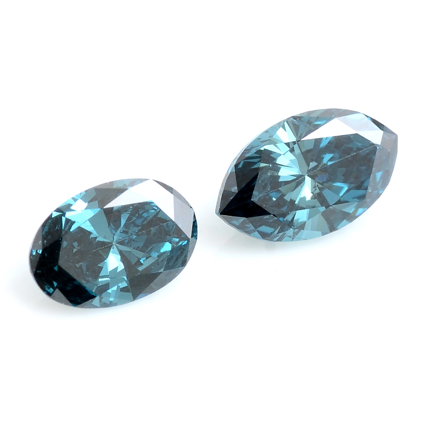 0.47 Carat Blue Diamond Mix Shape Loose Gemstone