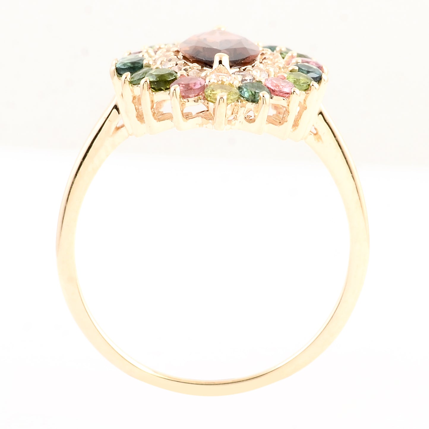 2.07 Ct Marquise Tourmaline 14K Gold Ring