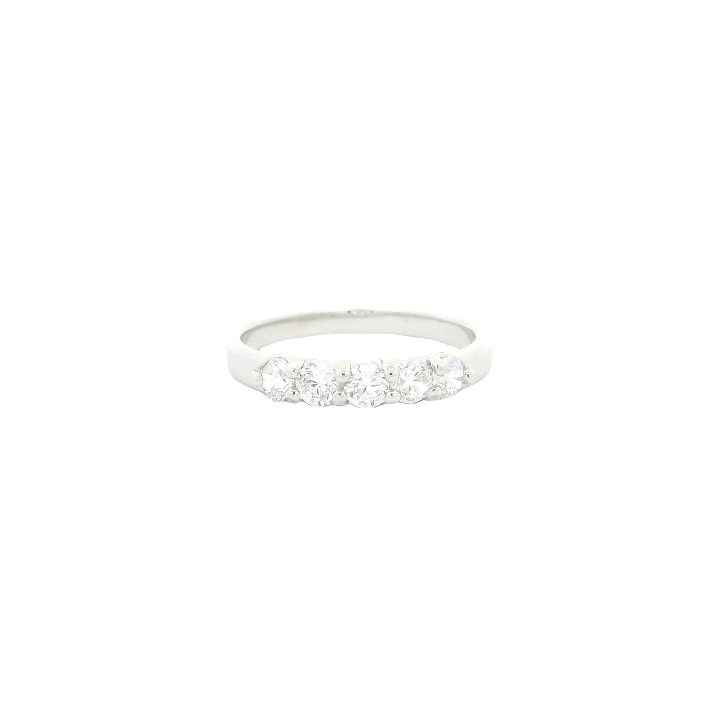 1.06 Ct Cubic Zirconia 925 Sterling Silver Ring