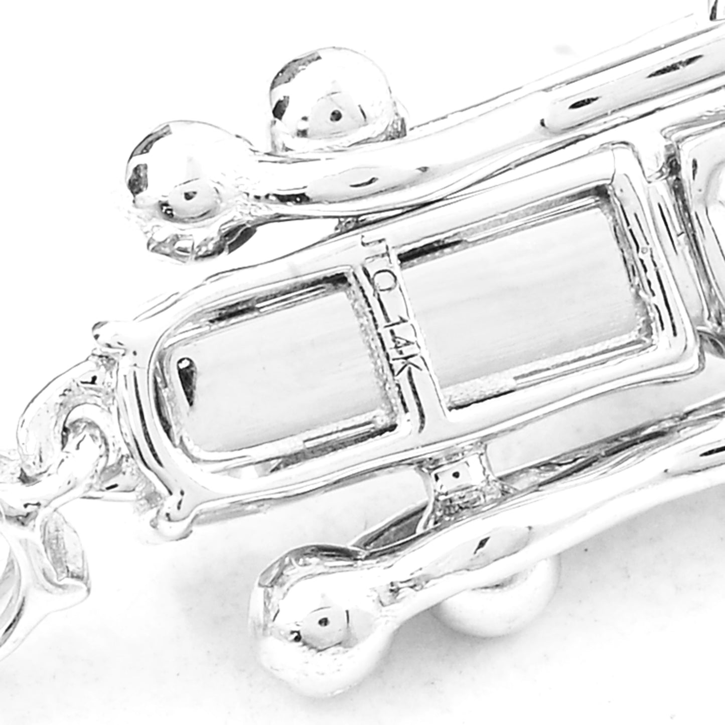 3.97 Ct Oval Lab Grown Diamond 14K Gold Bracelet