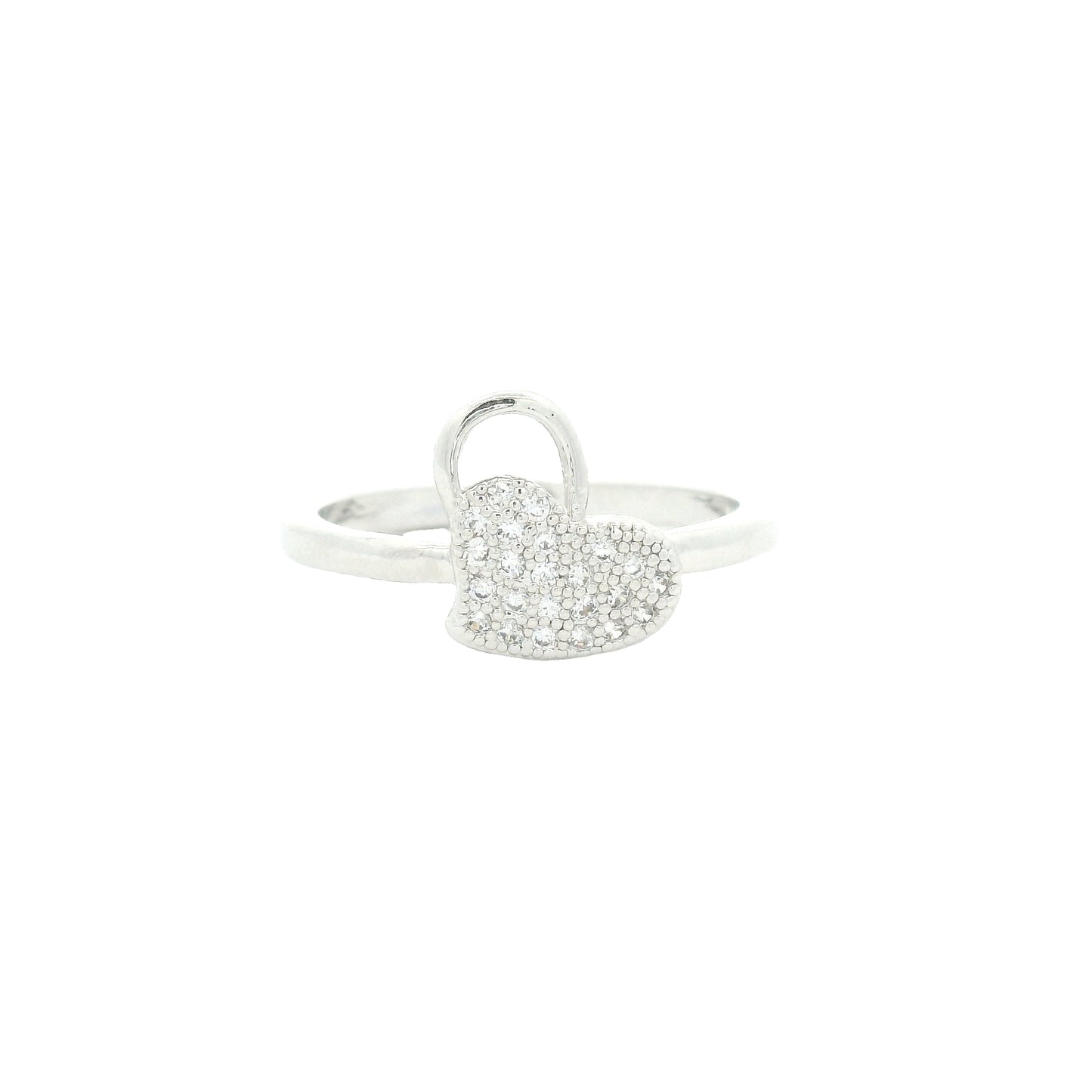 1.02 Ct Cubic Zirconia 925 Sterling Silver Ring