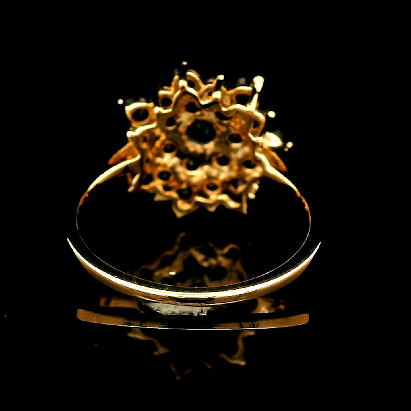1.84 Ct Round Sapphire 14K Gold Ring