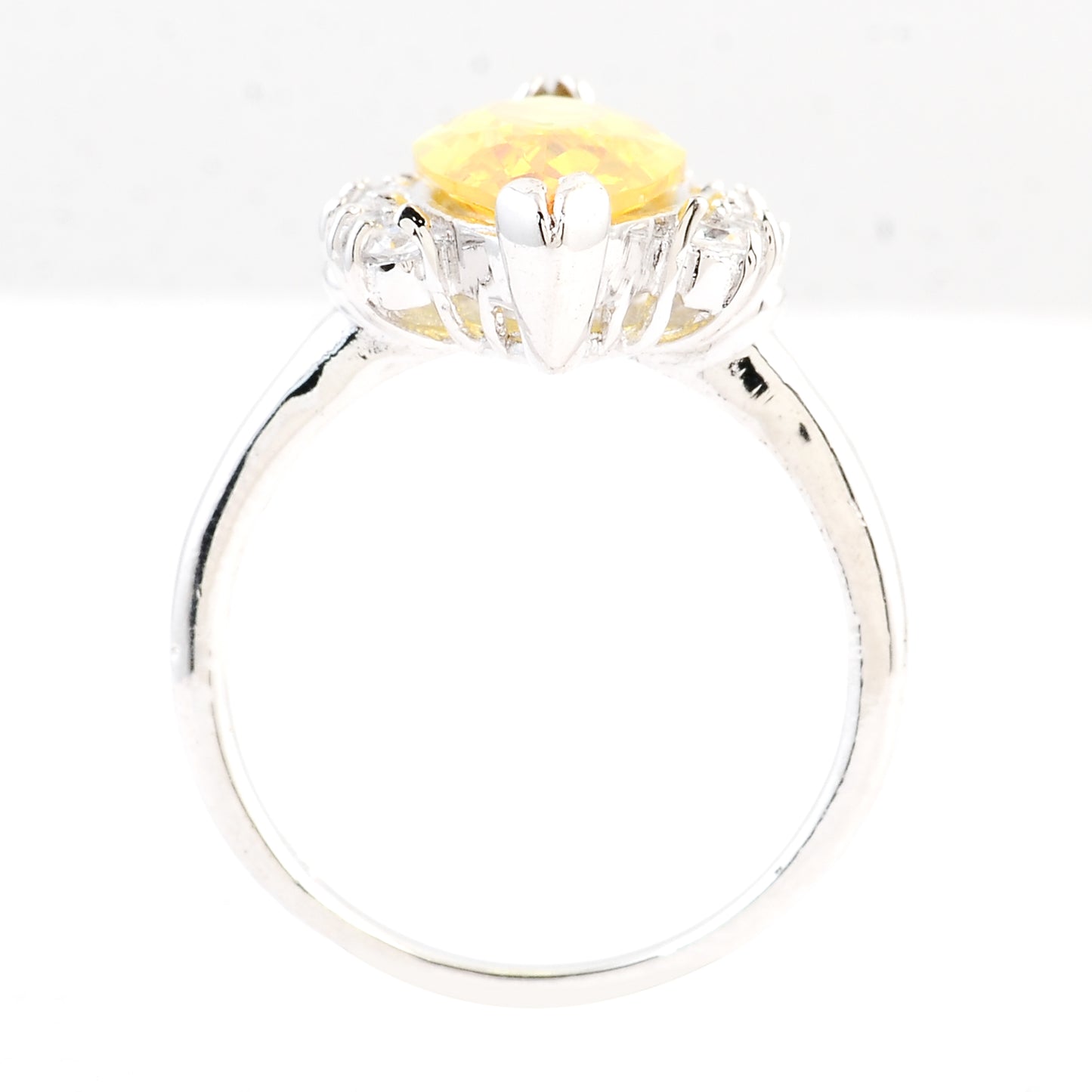 5.90 Ct Cubic Zirconia 925 Sterling Silver Ring