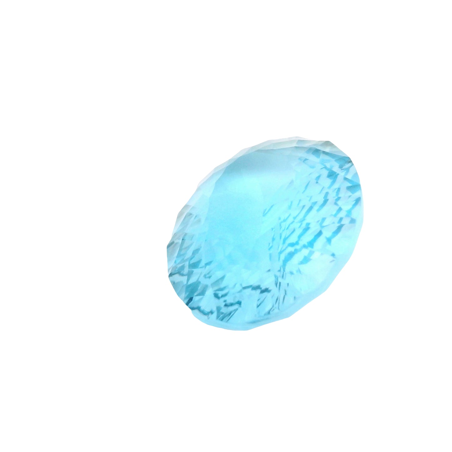 36.41 Blue Topaz Oval Gemstone