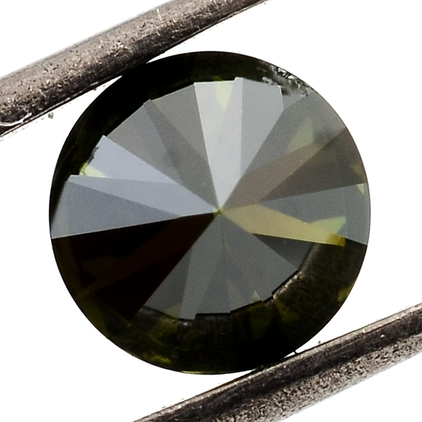 0.51 Green Diamond Round Loose Gemstone