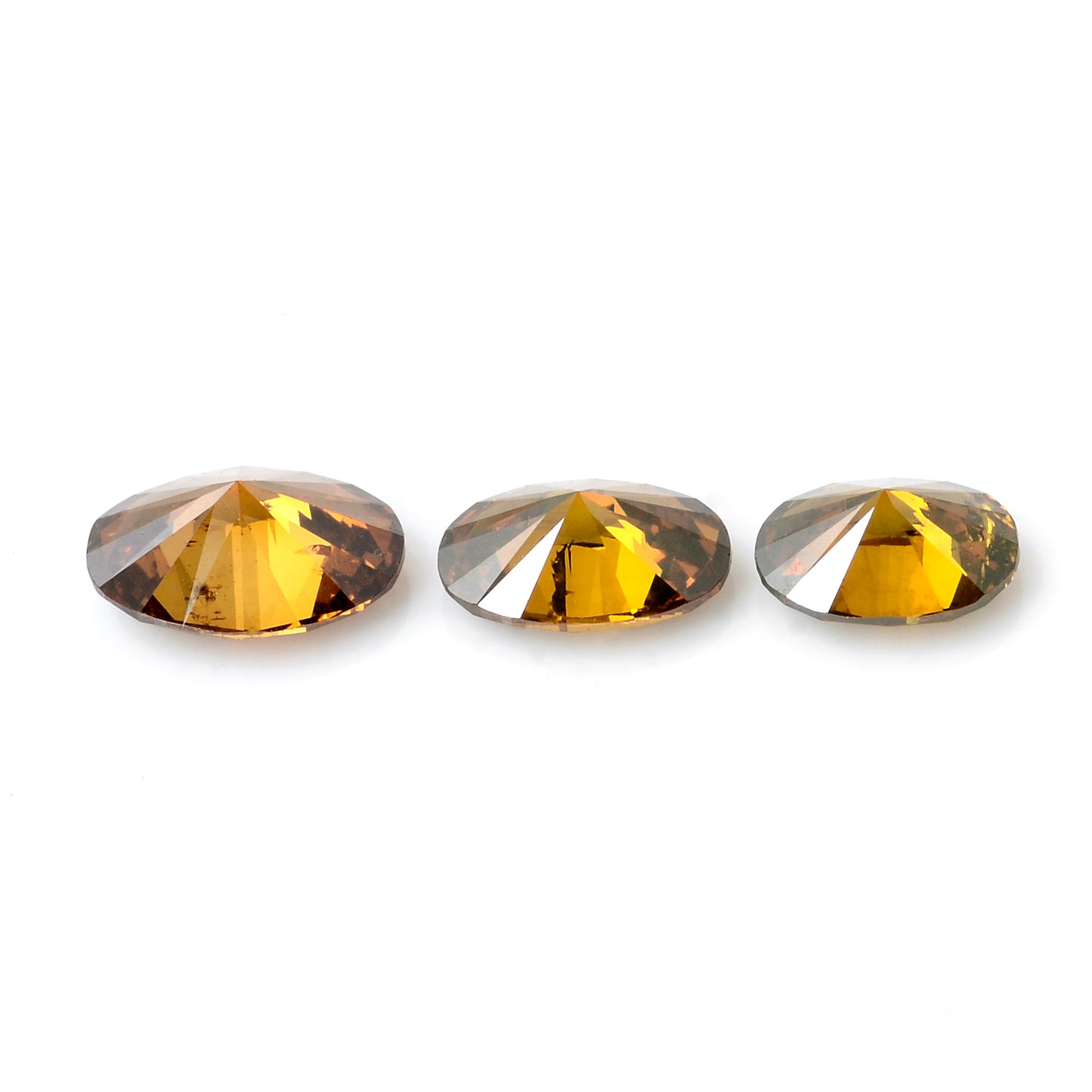 1.04 Carat Red Diamond Oval Loose Gemstone