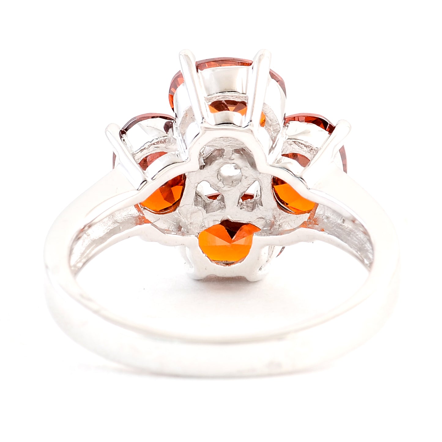 7.76 Ct Cubic Zirconia 925 Sterling Silver Ring