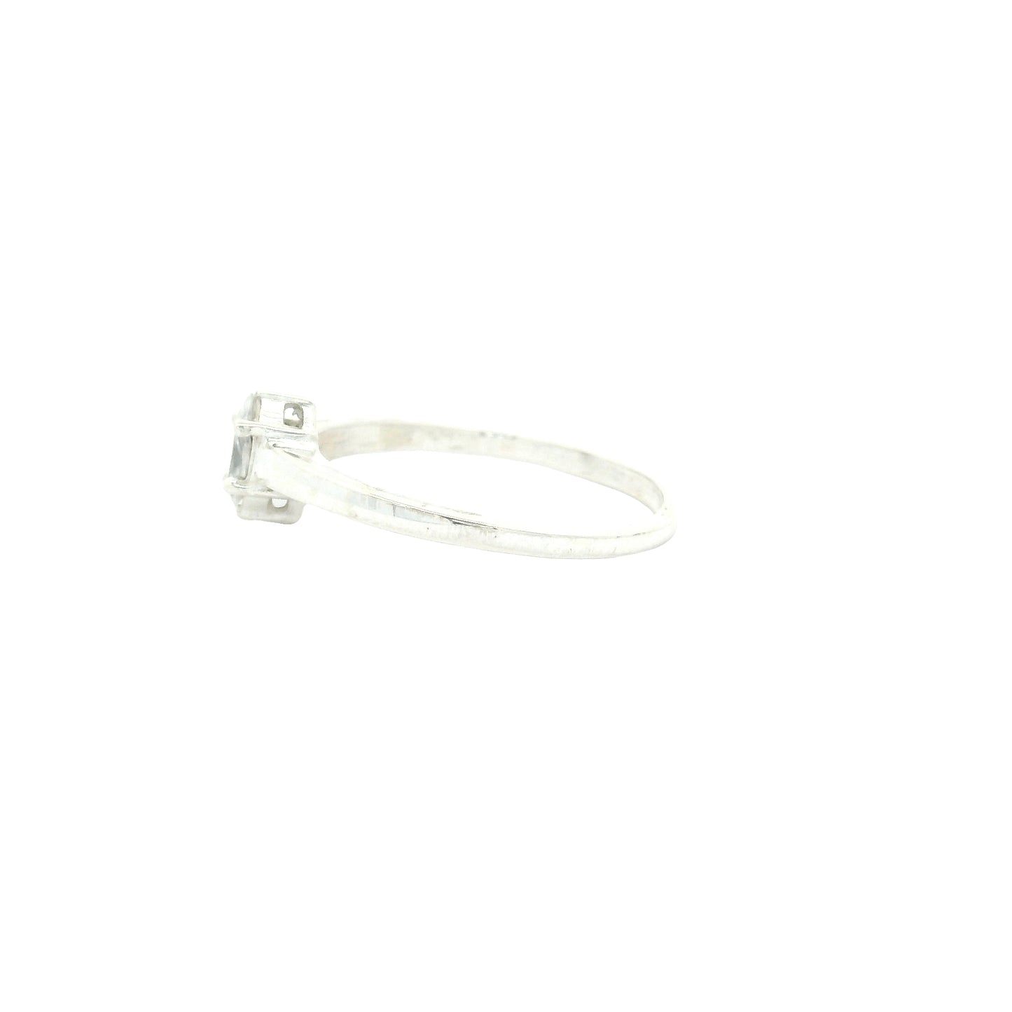 0.90 Ct Cubic Zirconia 925 Sterling Silver Ring