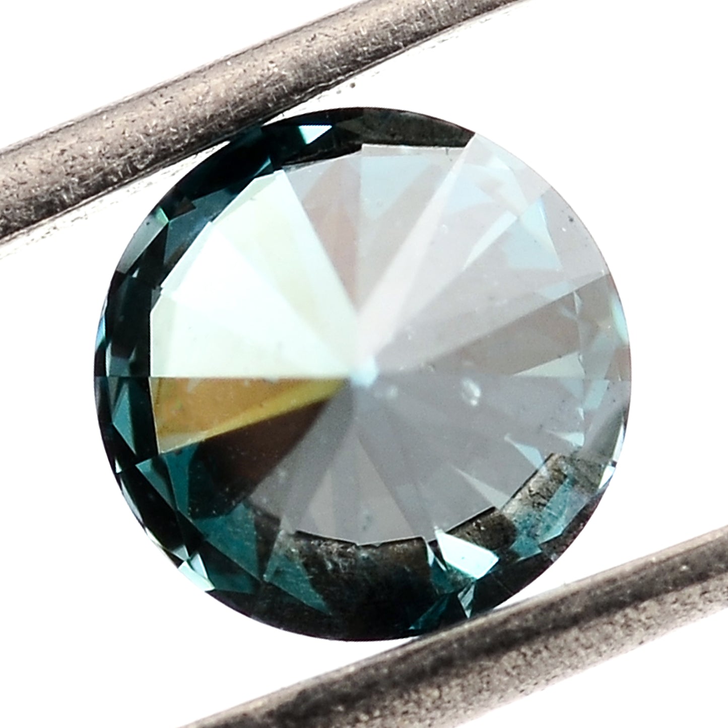 0.97 Blue Diamond Round Loose Gemstone