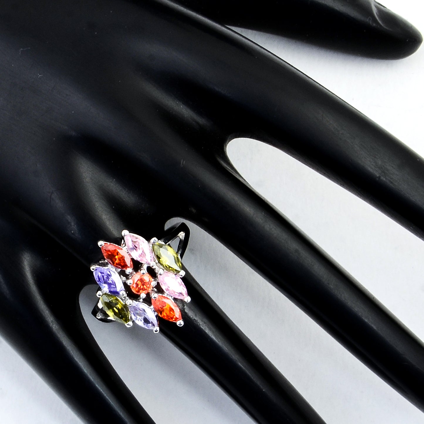 6.74 Ct Cubic Zirconia 925 Sterling Silver Ring