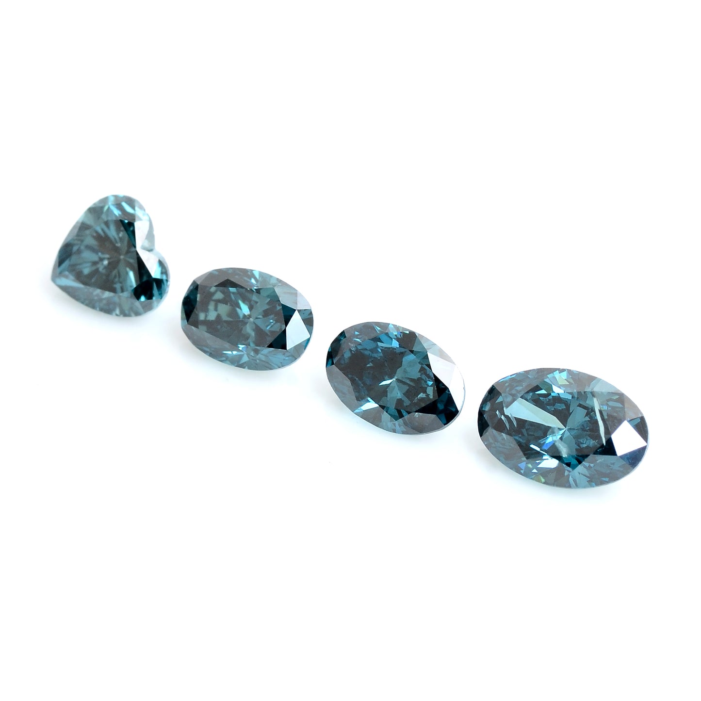 1.22 Carat Blue Diamond Mix Shape Loose Gemstone