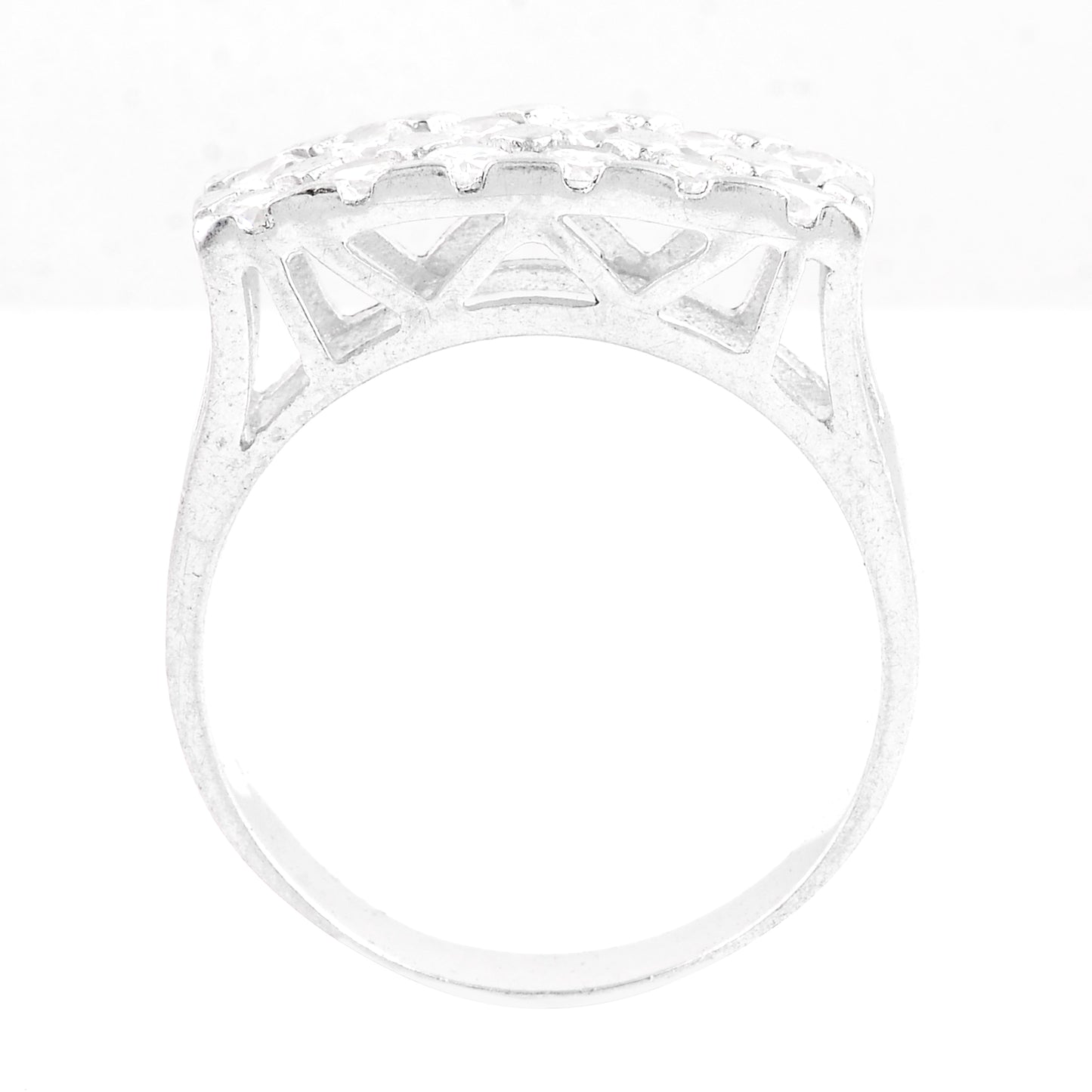 2.78 Ct Cubic Zirconia 925 Sterling Silver Ring