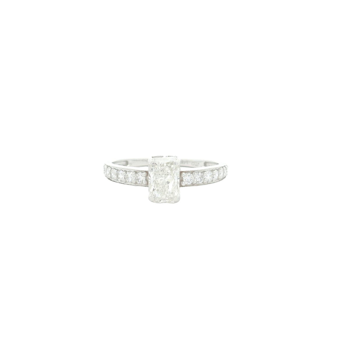 1.37 Carats Lab Grown Diamond 14K Gold Ring