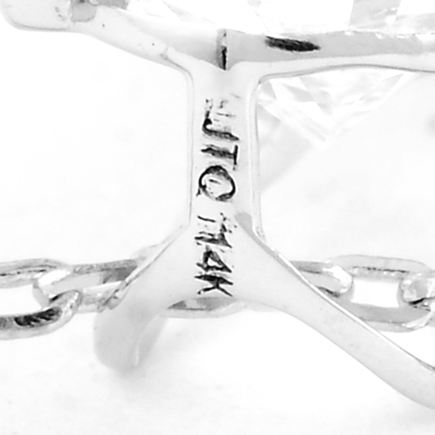 3.00 Carats Lab Grown Diamond 14K Gold Pendant