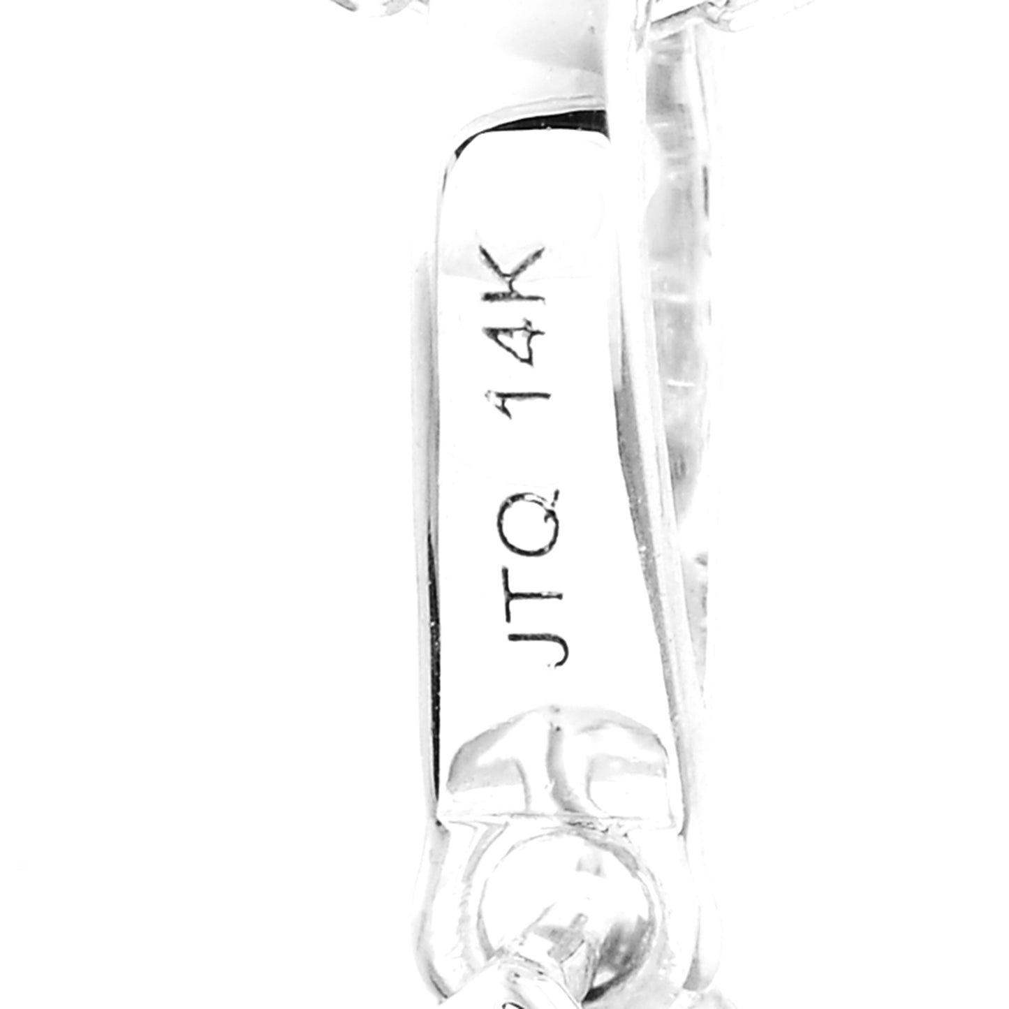 3.11 Carats Lab Grown Diamond 14K Gold Pendant