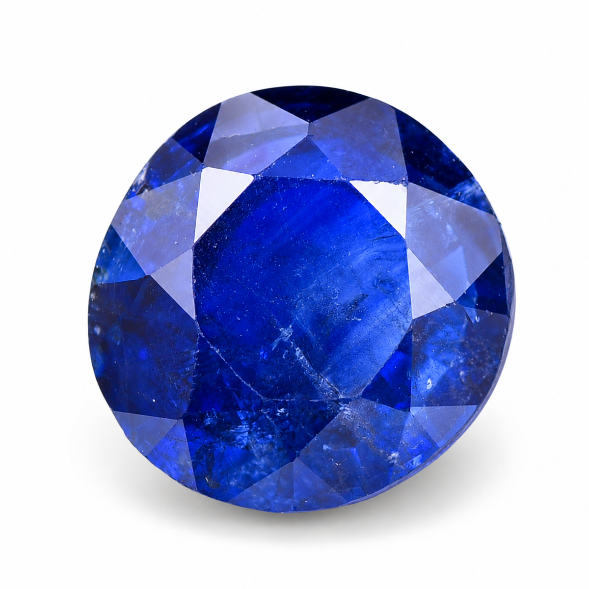 2.13 Natural Corundum Sapphire Oval Mixed Cut Gemstone