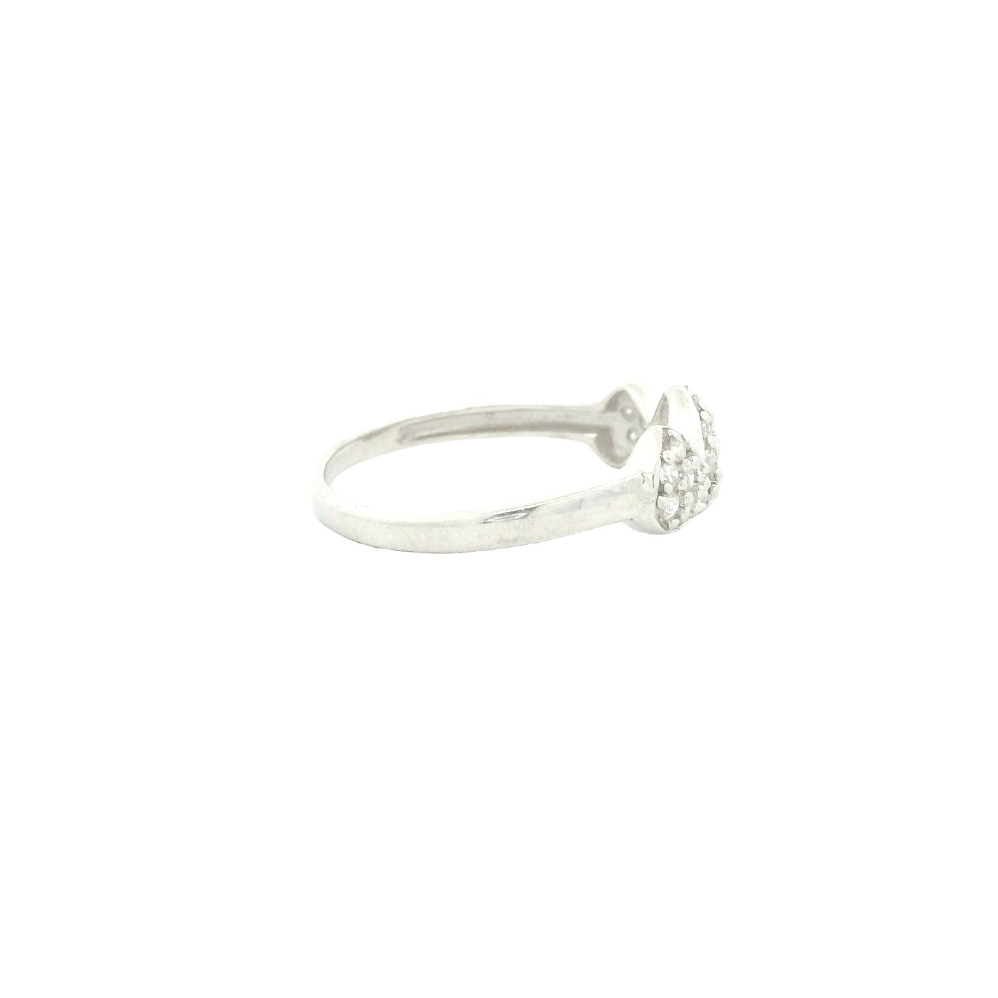 0.82 Ct Cubic Zirconia 925 Sterling Silver Ring