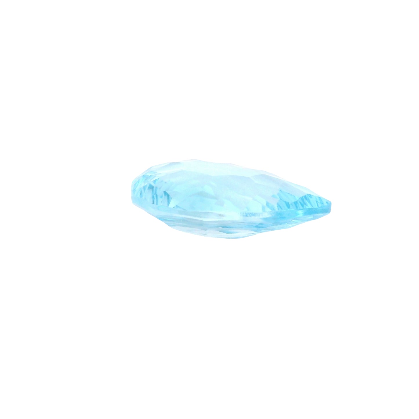 29.05 Blue Topaz Pear Gemstone