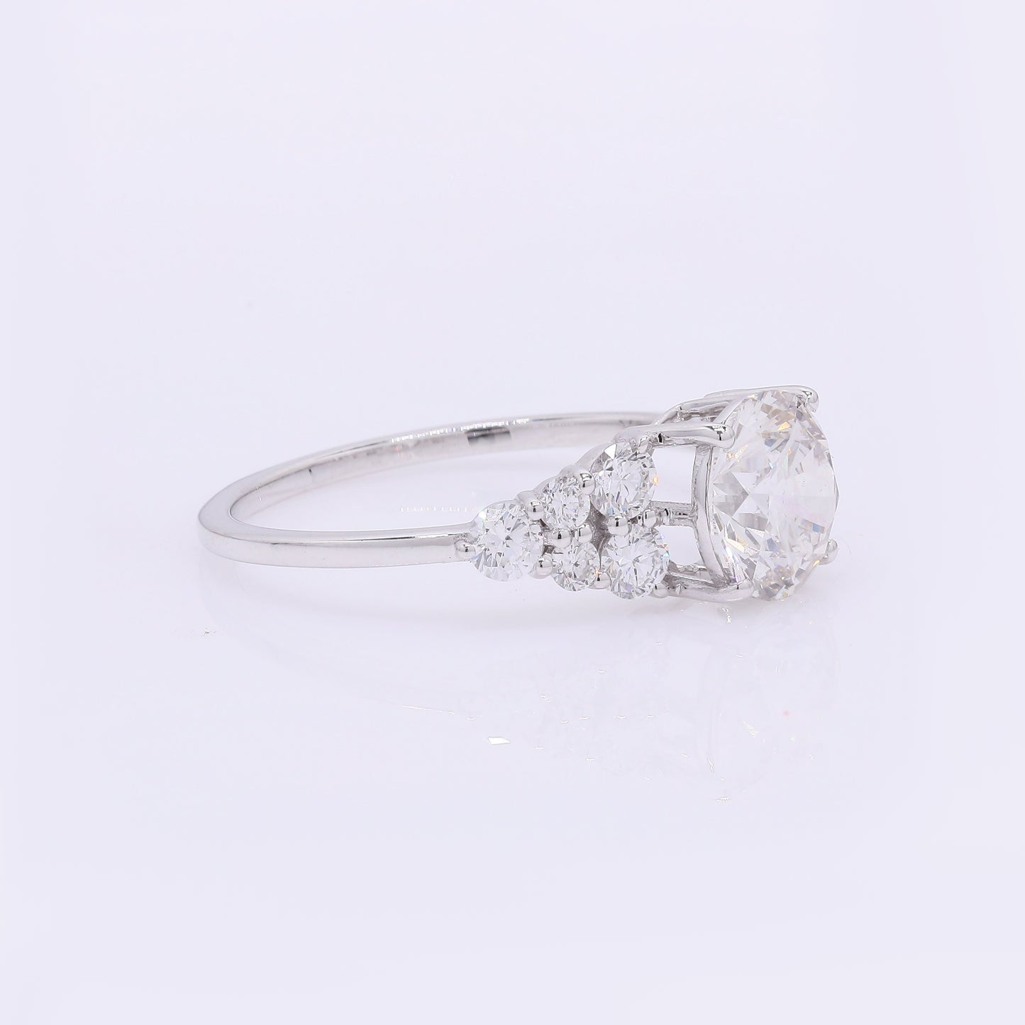 2.00 Carats Lab Grown Diamond 14K Gold Ring