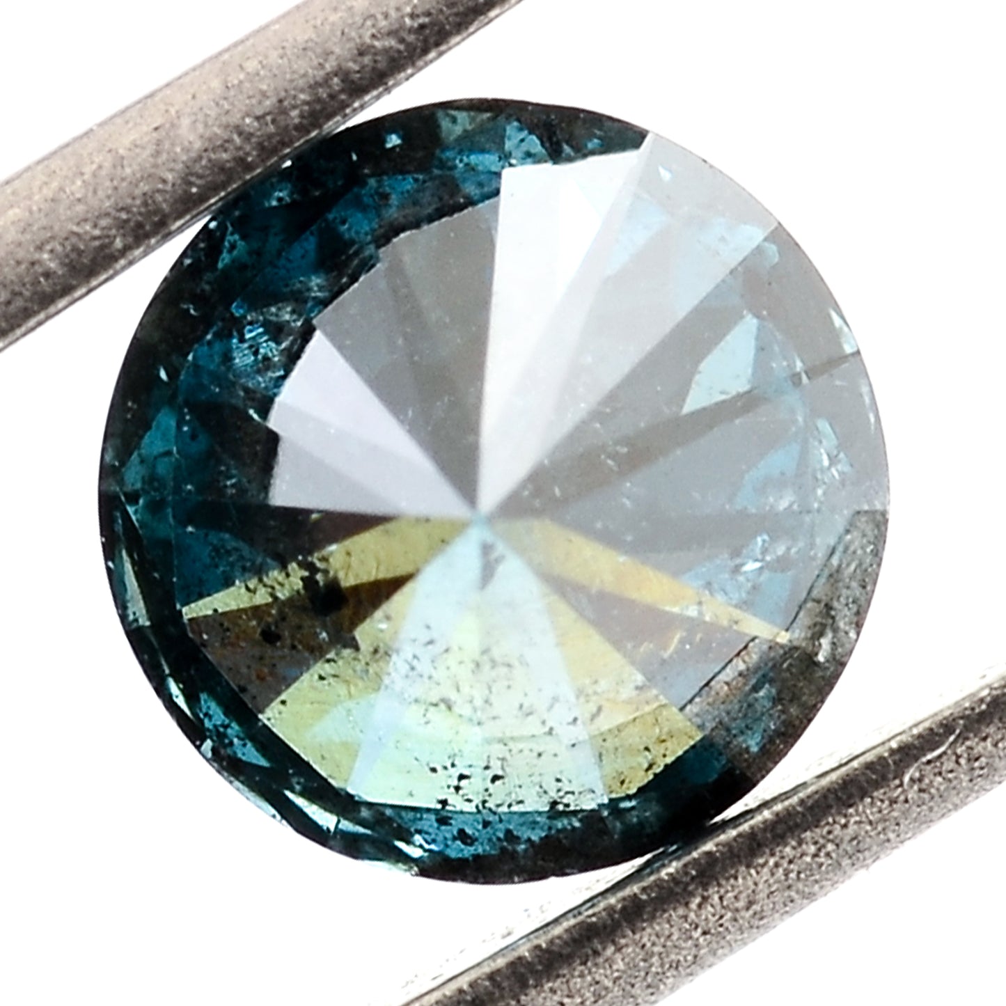 0.41 Blue Diamond Round Loose Gemstone