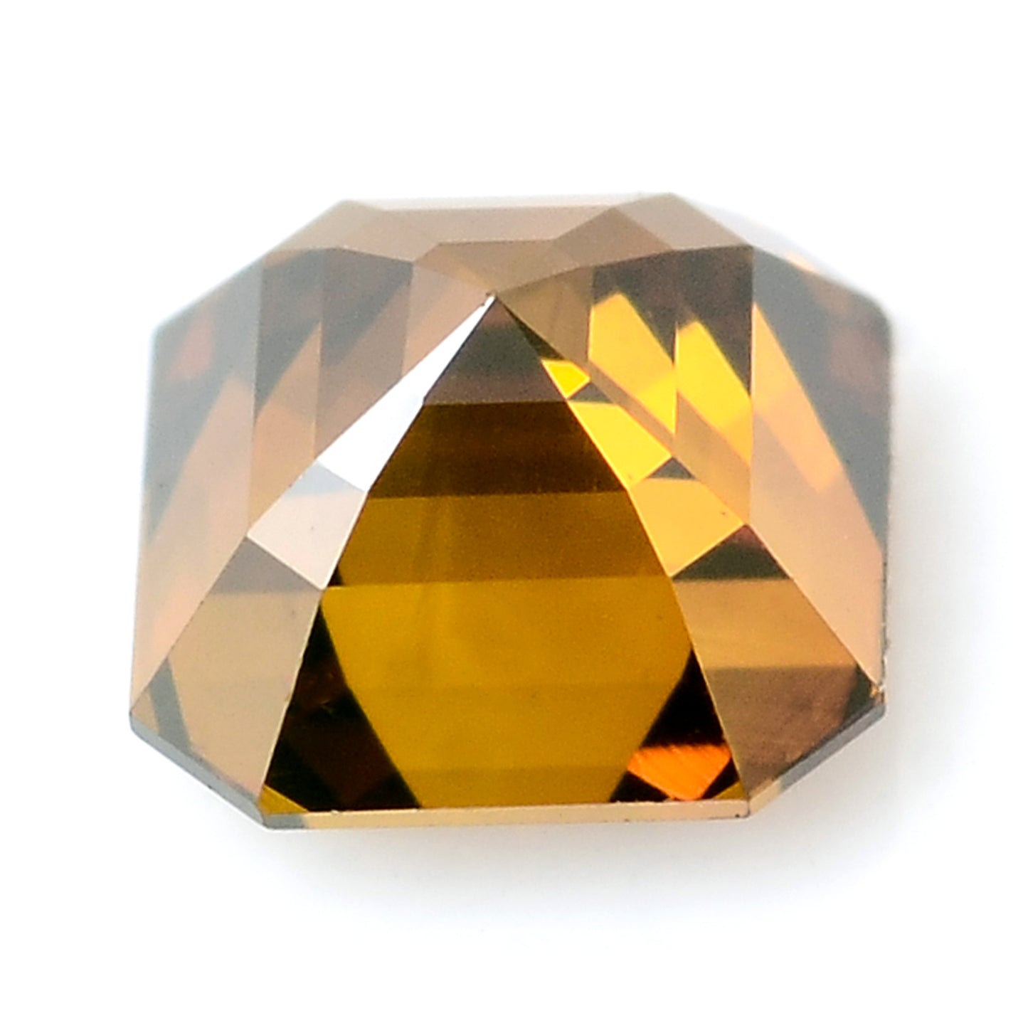 0.25 Carat Red Diamond Octagon Loose Gemstone