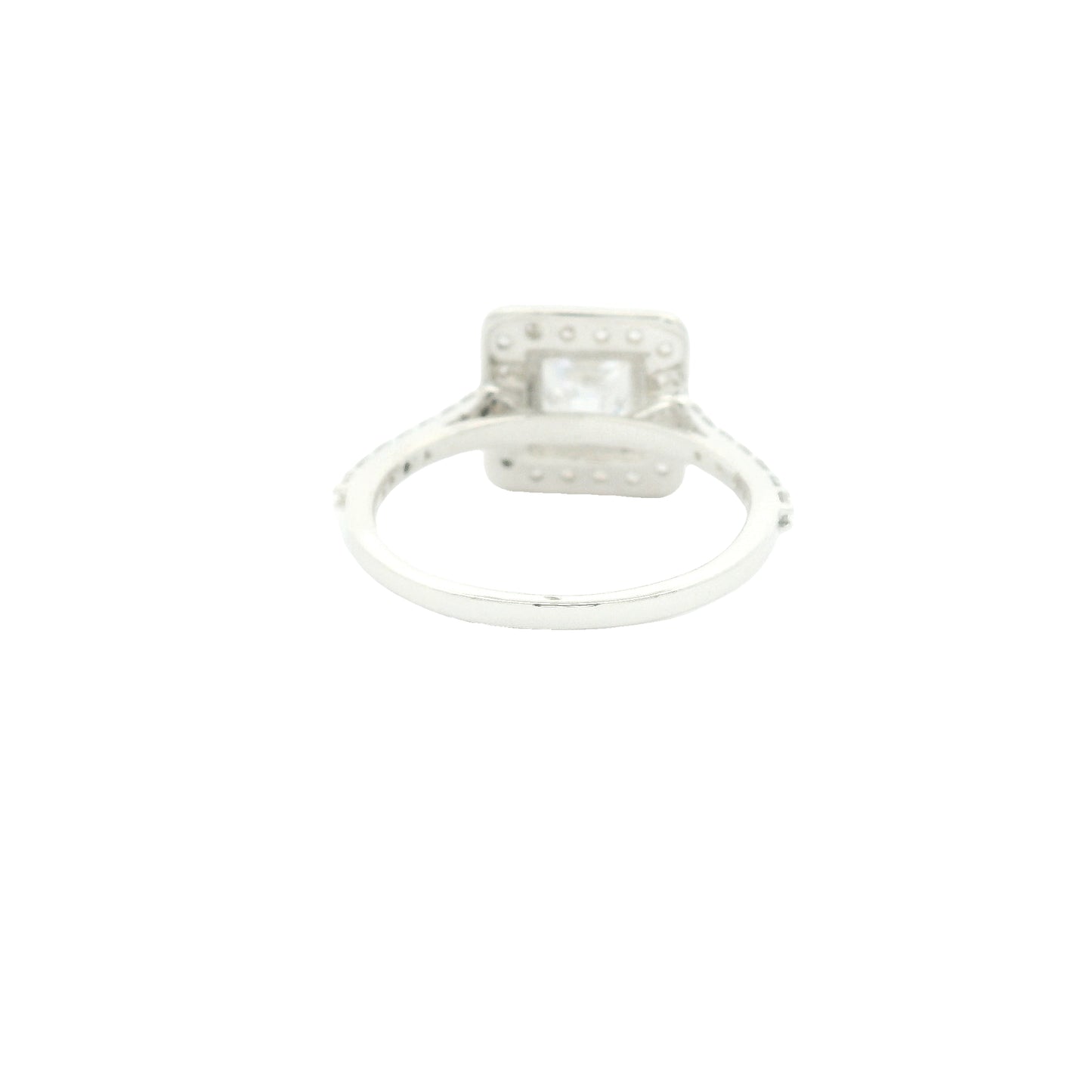 4.04 Ct Cubic Zirconia 925 Sterling Silver Ring