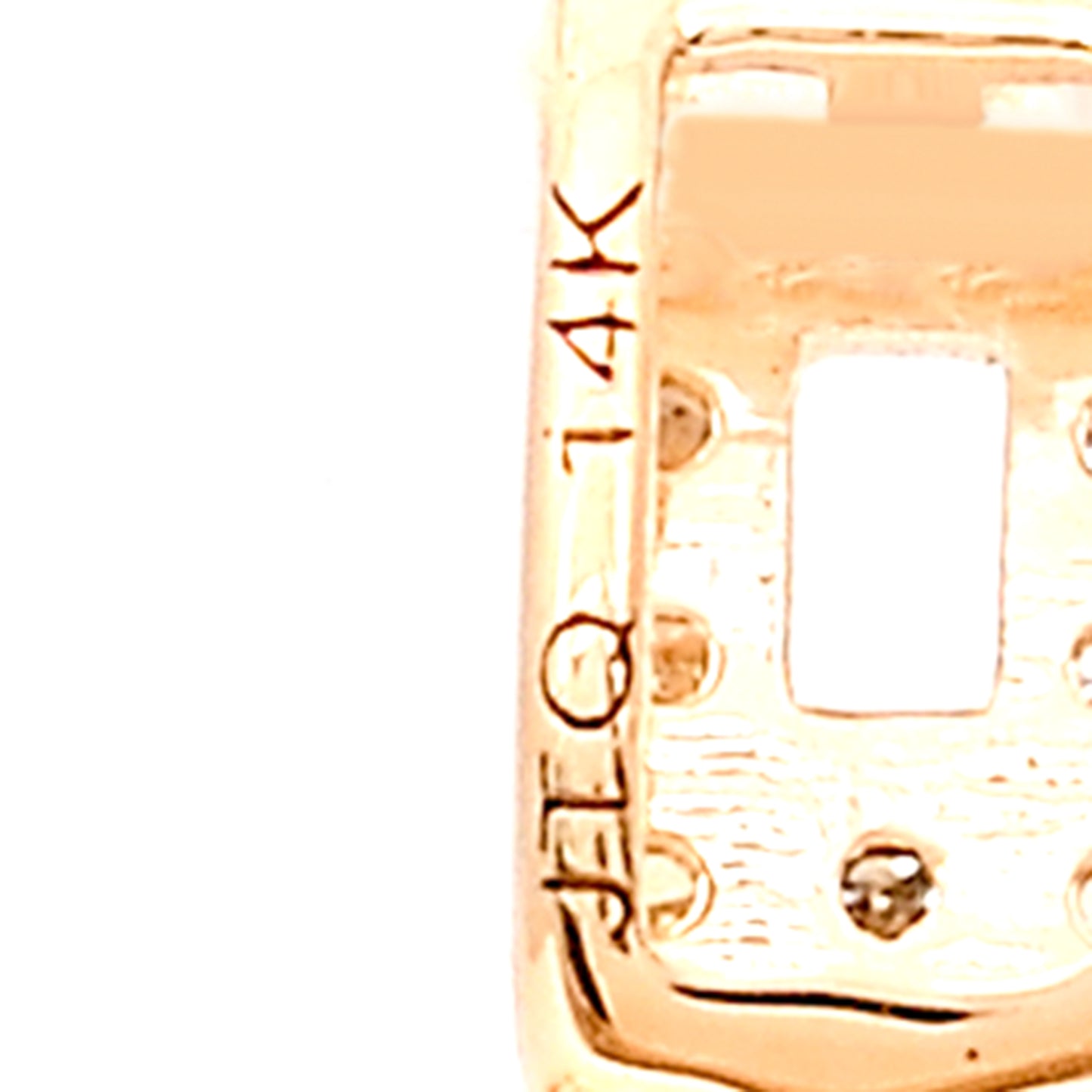 5.79 Ct Octagon Natural Emerald 14K Gold Pendant