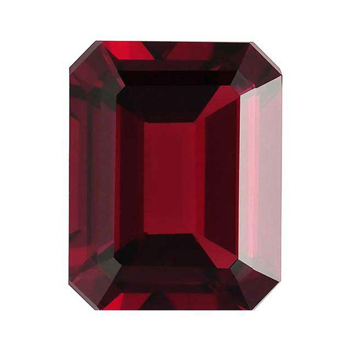 8.56 Carats Garnet Rectangle Loose Gemstone