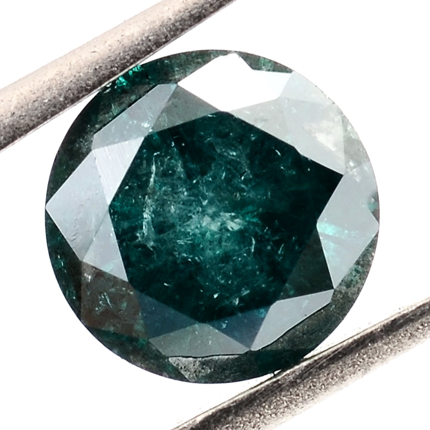 1.24 Blue Diamond Round Loose Gemstone