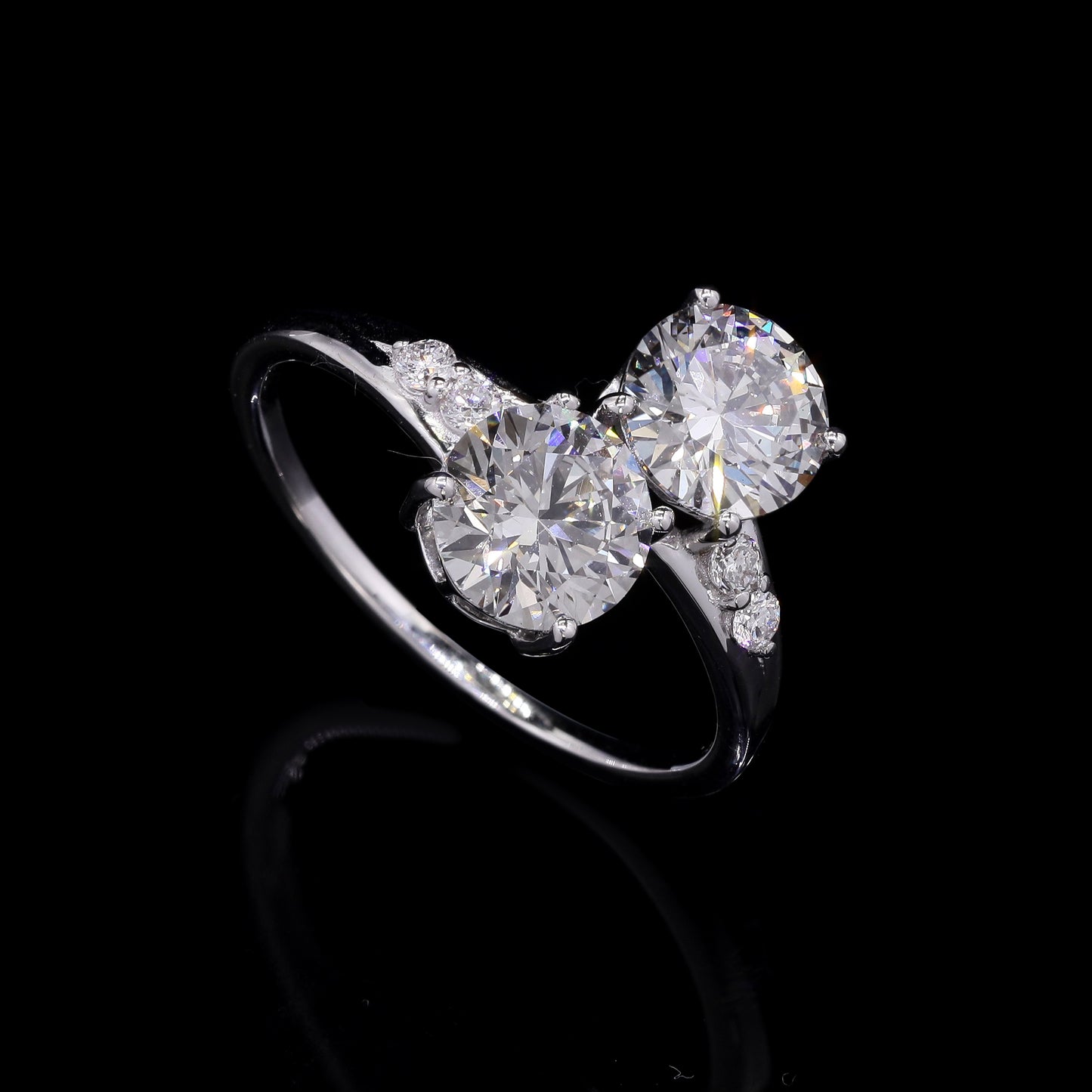 2.52 Carats Lab Grown Diamond 14K Gold Ring