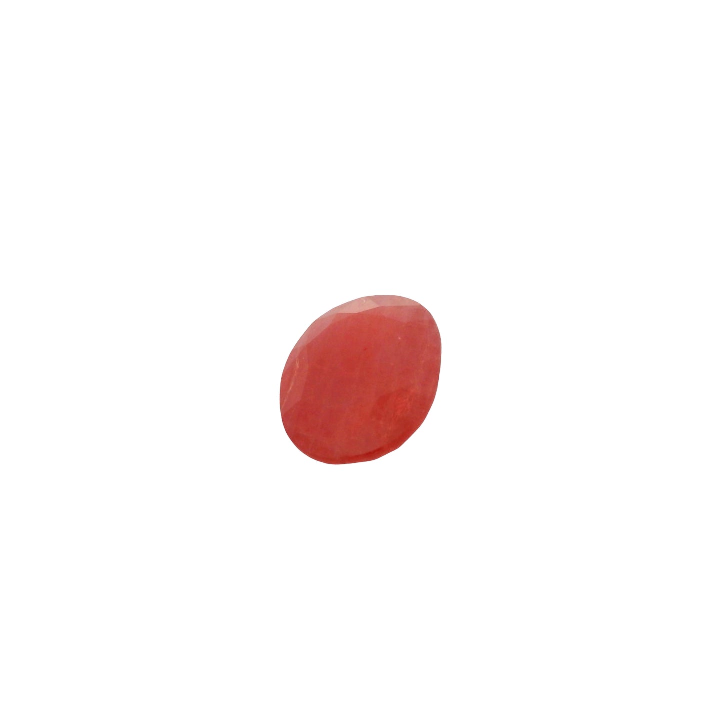 4.56 Orange Sapphire Oval Gemstone