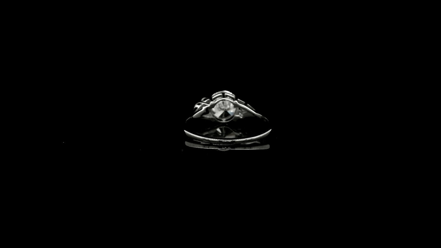 1.68 Ct Round Lab Grown Diamond 14K Gold Ring