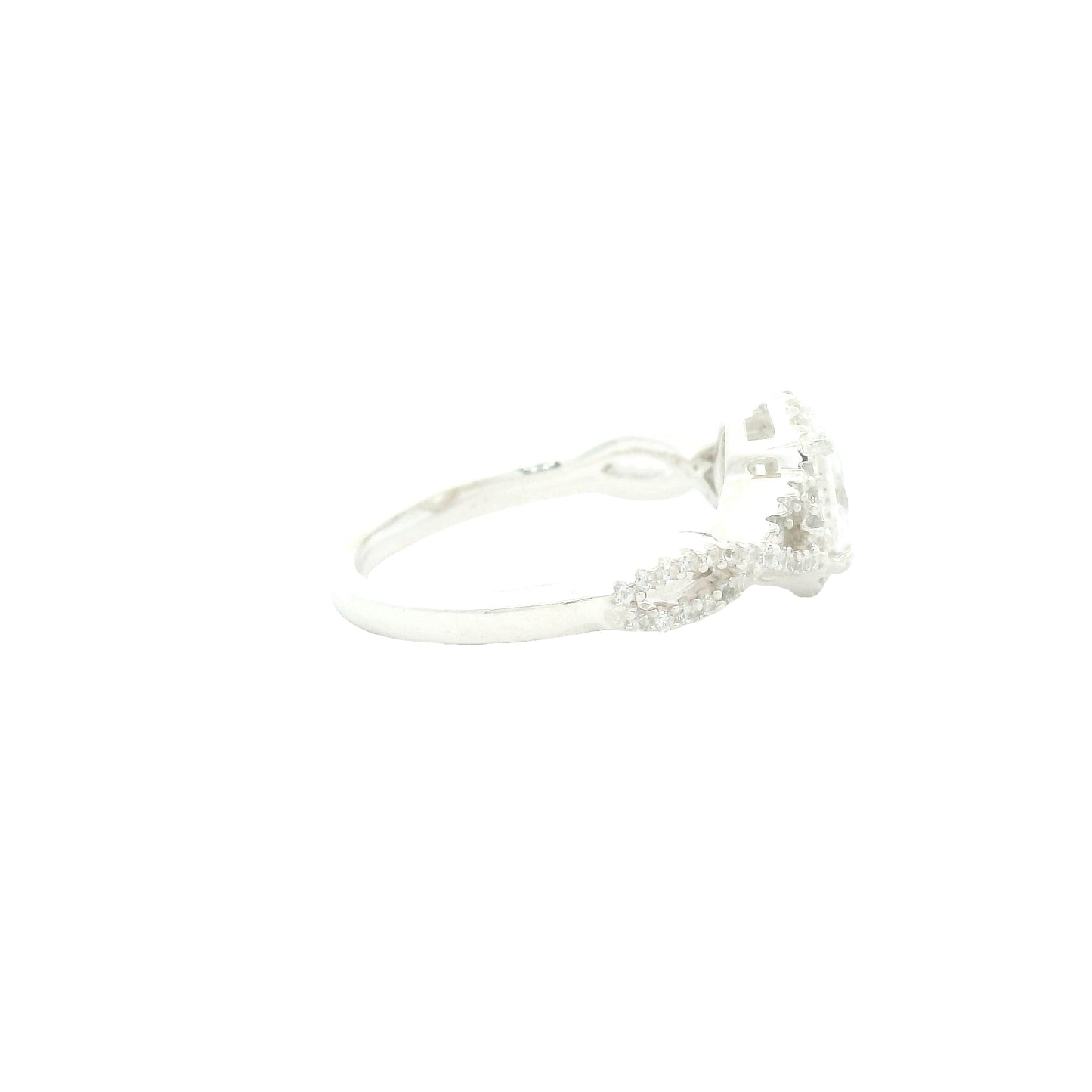 6.51 Ct Cubic Zirconia 925 Sterling Silver Ring