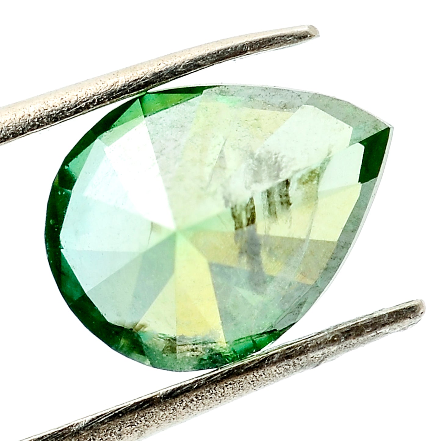 0.51 Green Diamond Pear Loose Diamond