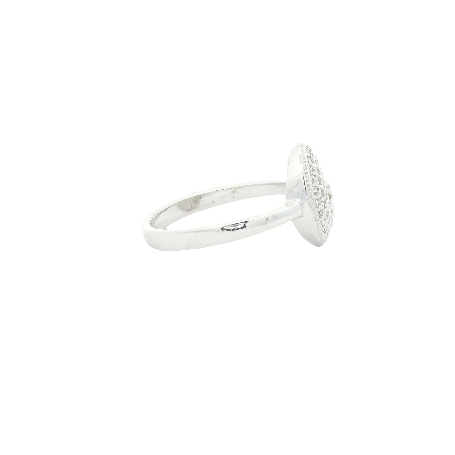 1.26 Ct Cubic Zirconia 925 Sterling Silver Ring