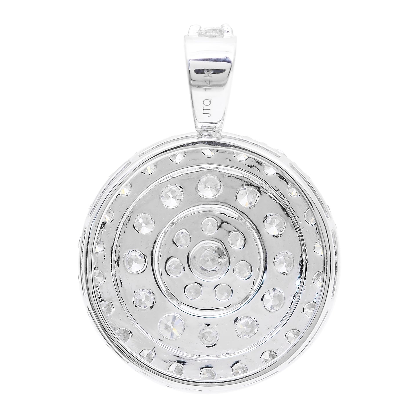 2.14 Carats Lab Grown Diamond 14K Gold Pendant