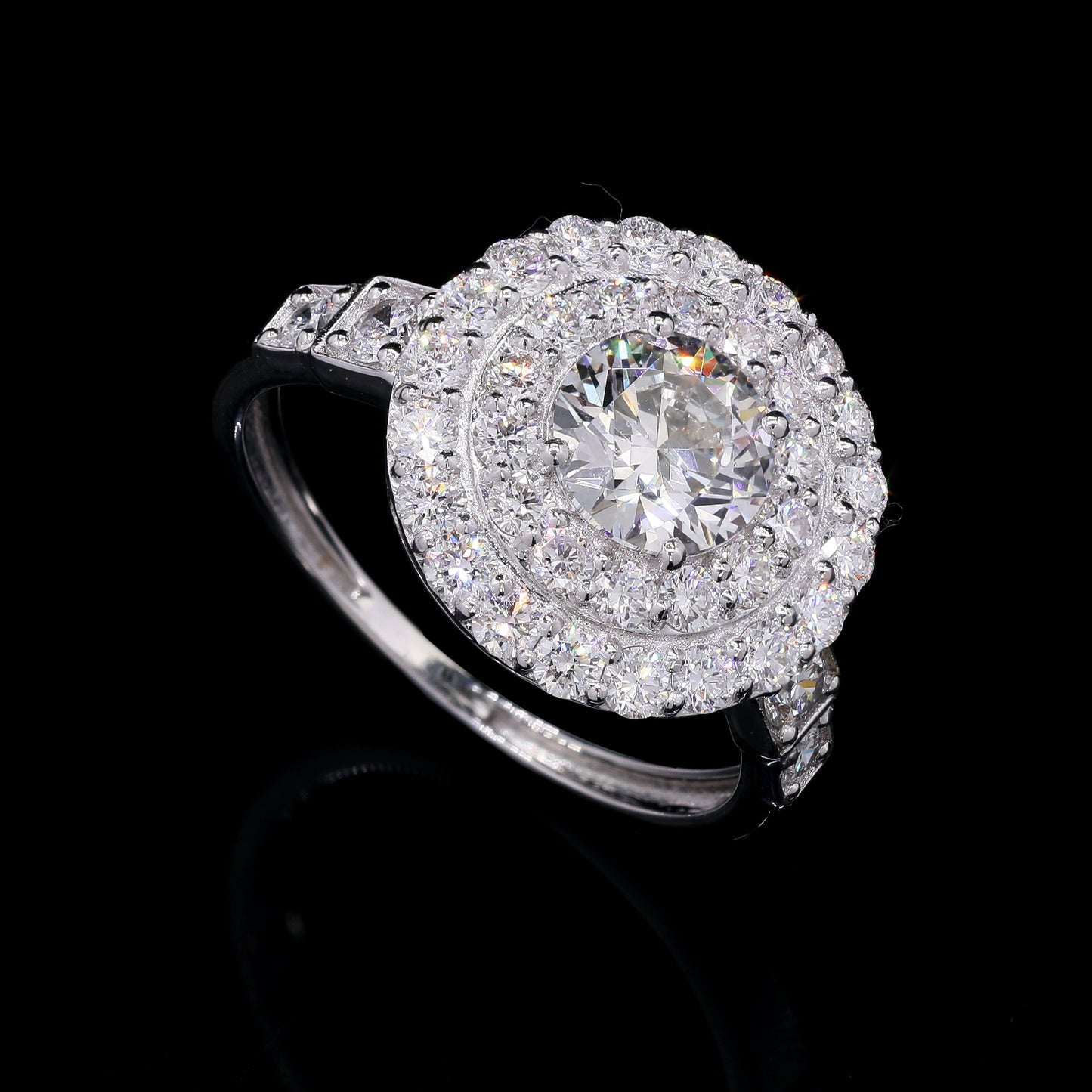 2.23 Carats Lab Grown Diamond 14K Gold Ring
